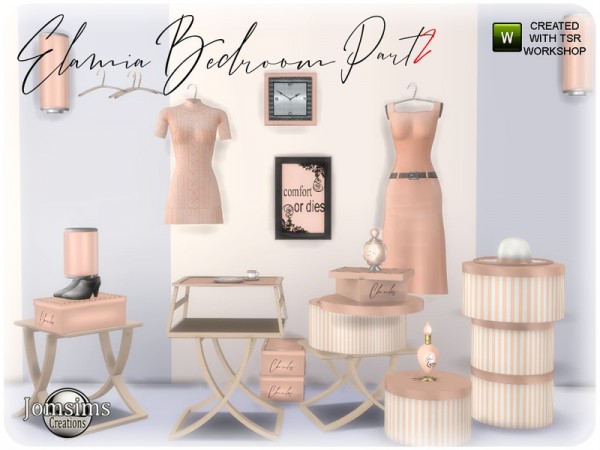  The Sims Resource: Elamia bedroom part 2 by jomsims