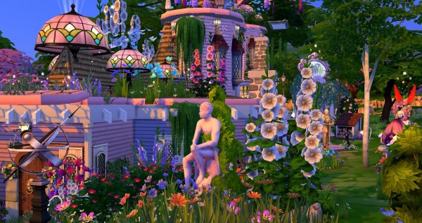  Luniversims: Fairy of Flowers house by  Coco Simy