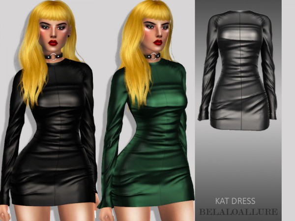  The Sims Resource: Kat dress by belal1997