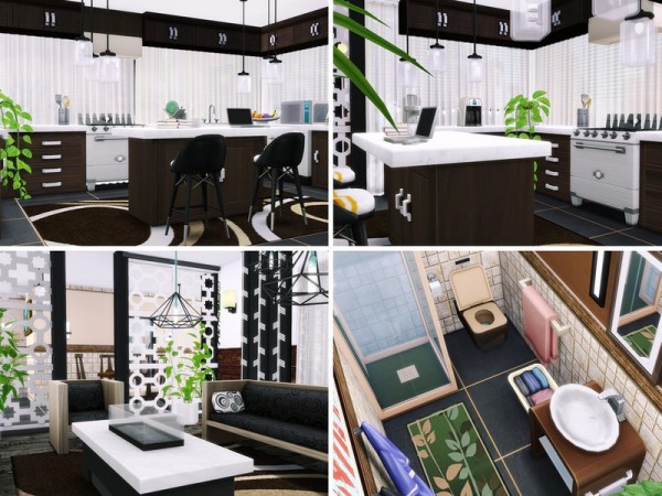 The Sims Resource: Contemporary Abode 2 House by MychQQQ