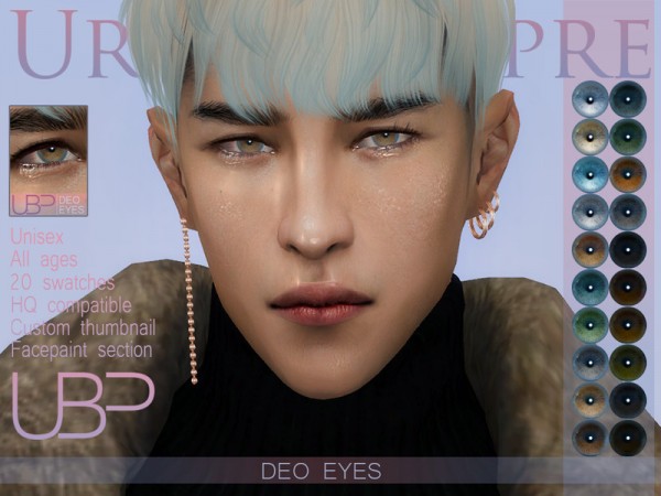  The Sims Resource: Deo eyes by Urielbeaupre