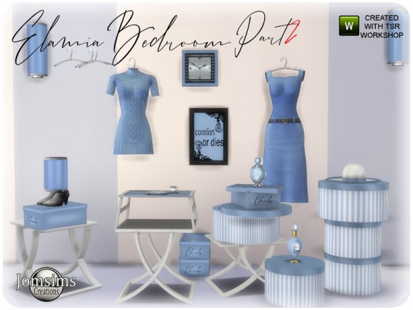  The Sims Resource: Elamia bedroom part 2 by jomsims