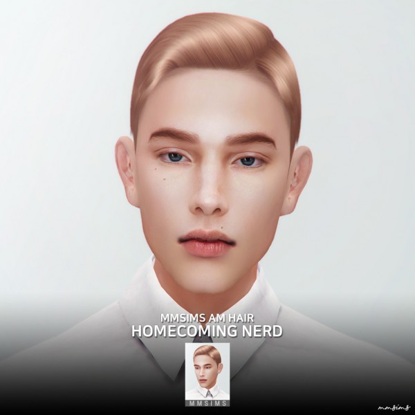  MMSIMS: Hair 20 Homecoming Nerd