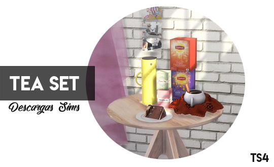  Descargas Sims: Tea Set