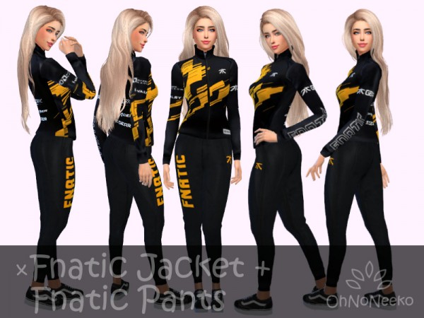  Ohnoneeko: Fnatic Jacket and Pants
