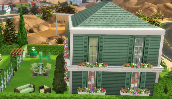 Mod The Sims: Little green House by heikeg