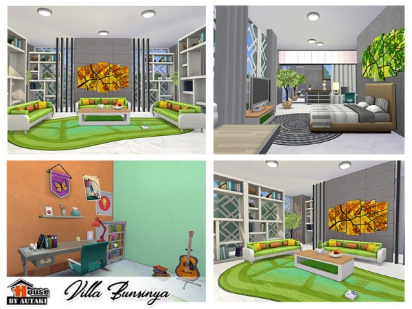  The Sims Resource: Villa Bunsinya by autaki