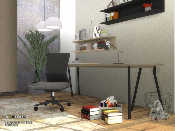  The Sims Resource: Thaxted Office by ArtVitalex