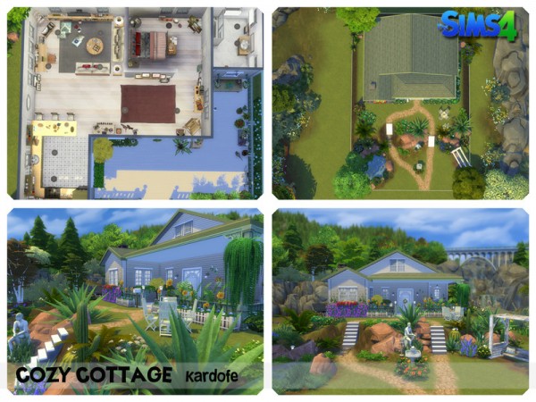  The Sims Resource: Cozy Cottage by kardofe