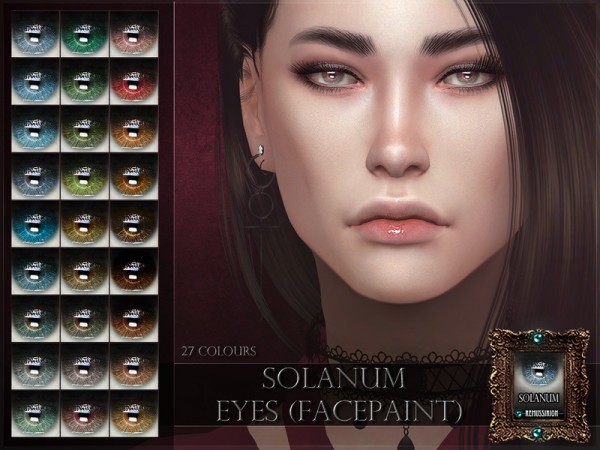  The Sims Resource: Solanum Eyes by RemusSirion