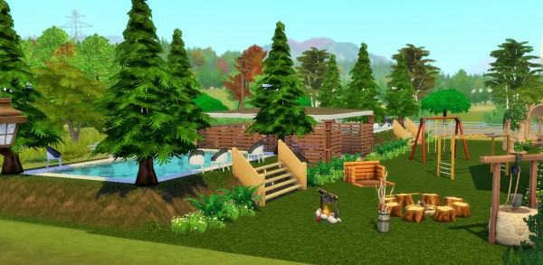  Mod The Sims: Brick house by heikeg