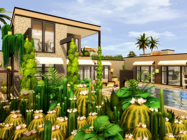  The Sims Resource: Cactus Isle Villa by Lhonna