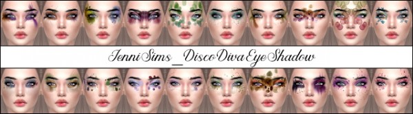  Jenni Sims: EyeShadow Disco Diva 80s