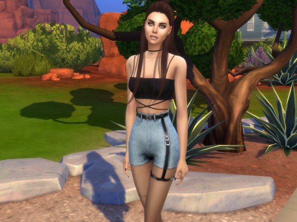  The Sims Resource: Alisha Felton by divaka45