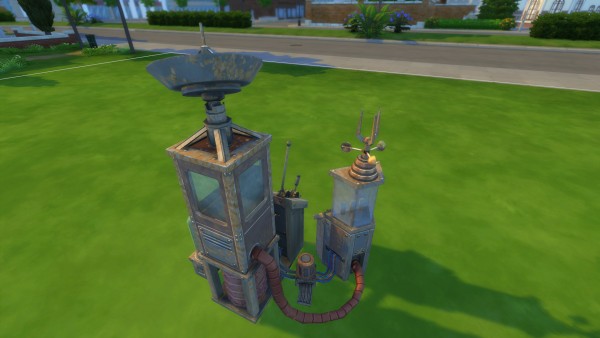  Mod The Sims: Rusted Weather Control Device by David L89