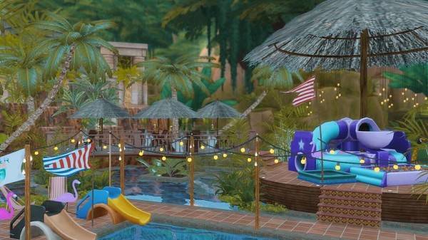  Lafleur 4 Sims: Aquapark Waterbom