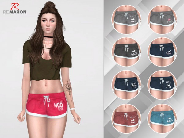  The Sims Resource: Hollister shorts by remaron