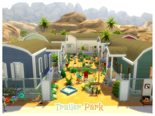  The Sims Resource: Trailer Park by Mini Simmer