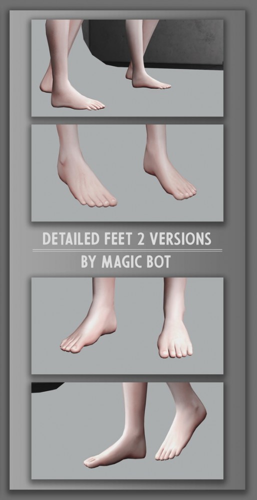  Magic Bot: Detailed feet V.2 3