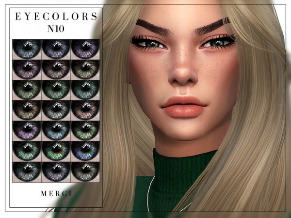  The Sims Resource: Eyecolors N10 by Merci