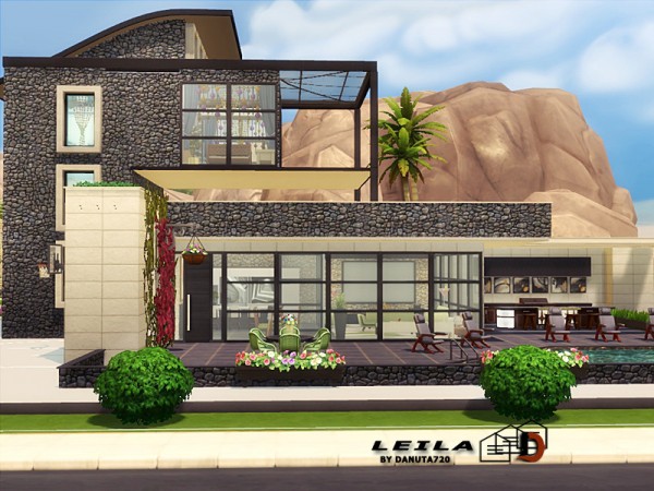  The Sims Resource: Leila House by Danuta720