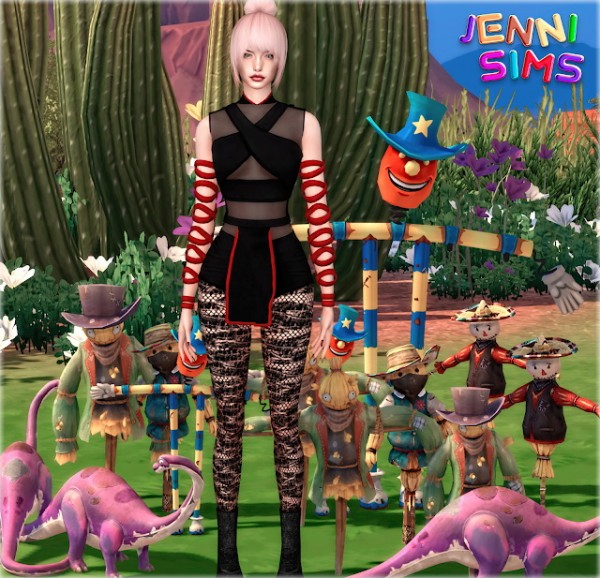  Jenni Sims: Decorative Scarecrow