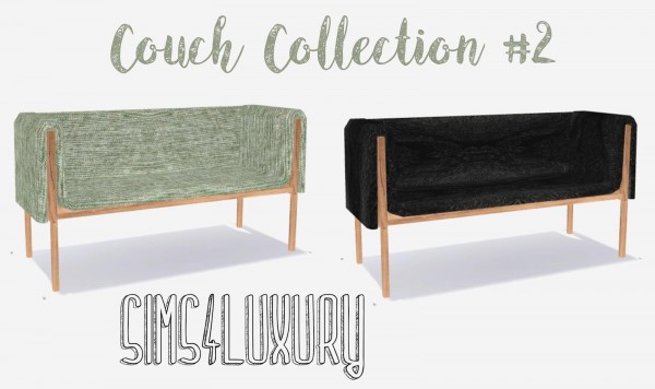  Sims4Luxury: Couch Collection 2