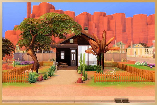  Blackys Sims 4 Zoo: Start House Strange by MissFantasy