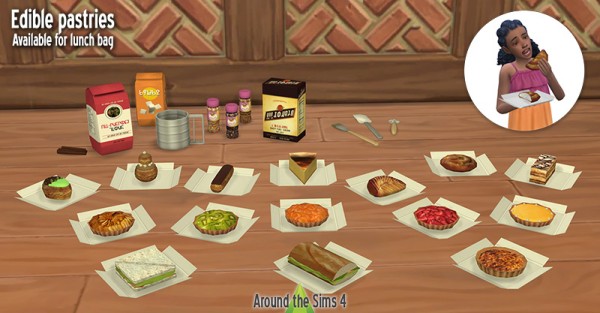  Around The Sims 4: Edible pastries