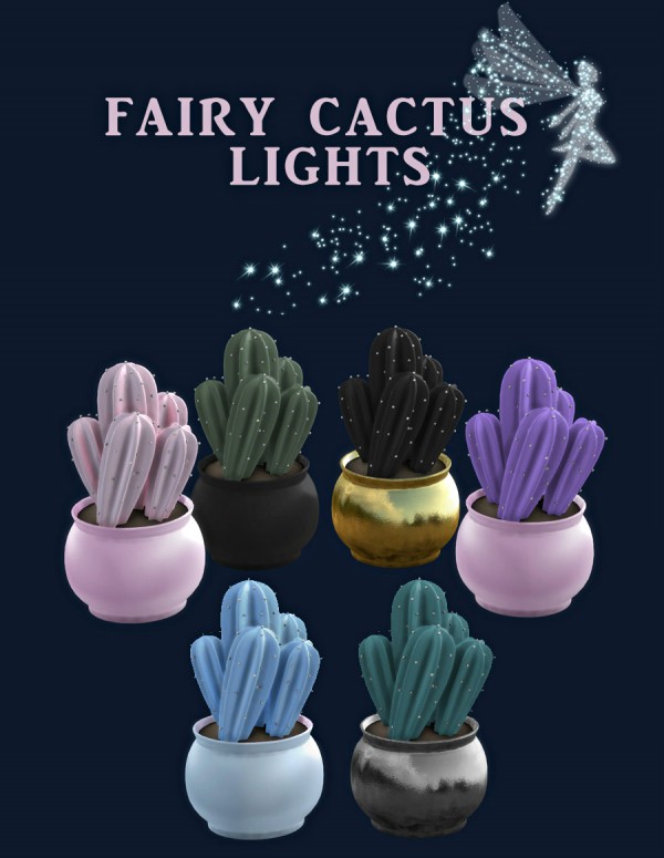  Leo 4 Sims: Fairy Cactus Lights