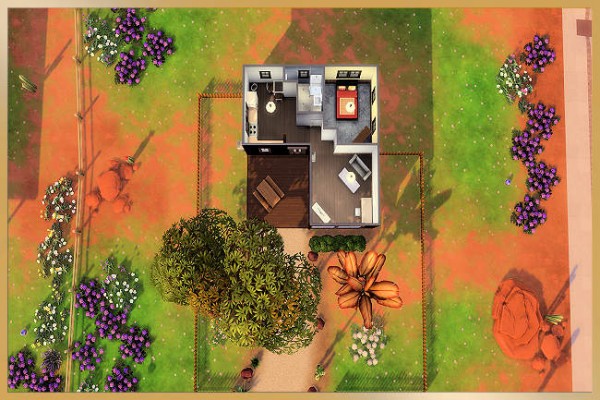  Blackys Sims 4 Zoo: Start House Strange by MissFantasy