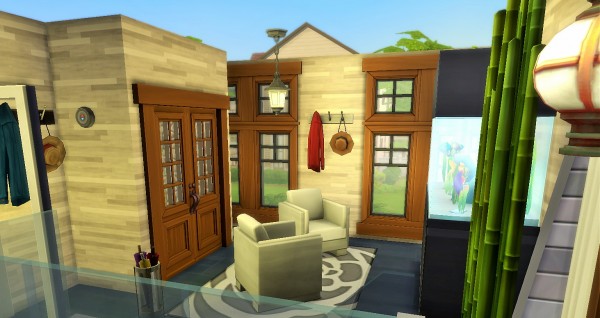  Mod The Sims: Nice looking 3 Story home with basement by heikeg