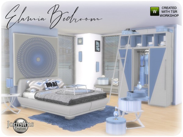  The Sims Resource: Elamia bedroom by jomsims