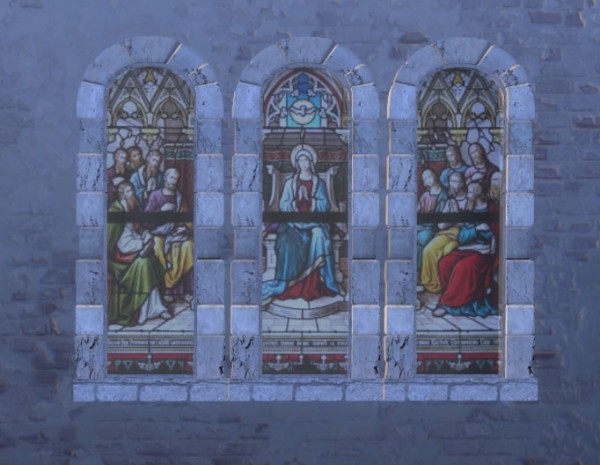  Sims Artists: Stained Glass