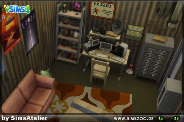  Blackys Sims 4 Zoo: StrangerVille Saloon by SimsAtelier