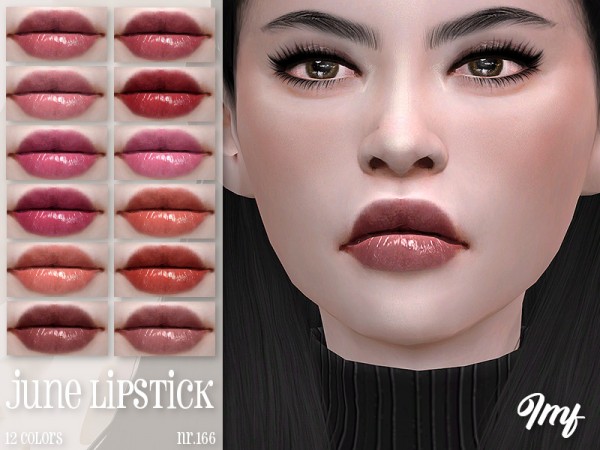  The Sims Resource: June Lipstick N.166 by IzzieMcFire