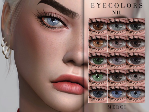  The Sims Resource: Eyecolors N11 by Merci