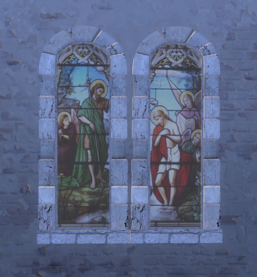  Sims Artists: Stained Glass