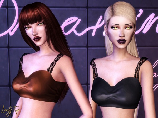  The Sims Resource: Levity Top by Genius666