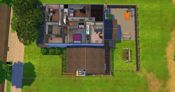  Mod The Sims: Erins House from Ciem   Inferno by BulldozerIvan