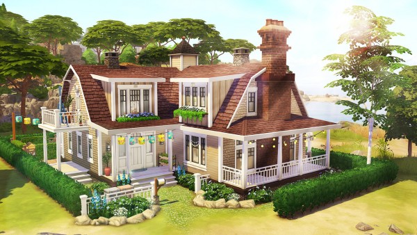  Aveline Sims: Summery Family Home