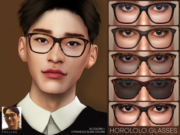  The Sims Resource: Horololo Glasses by Pralinesims
