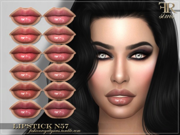  The Sims Resource: Lipstick N57 by IzzieMcFire
