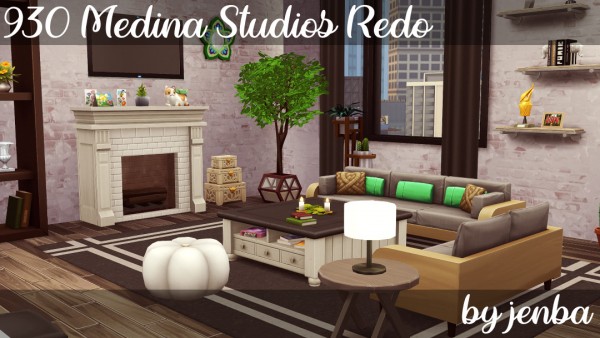 Jenba Sims: 930 Medina Studios Redo
