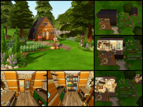  The Sims Resource: Moss Cottage by sparky