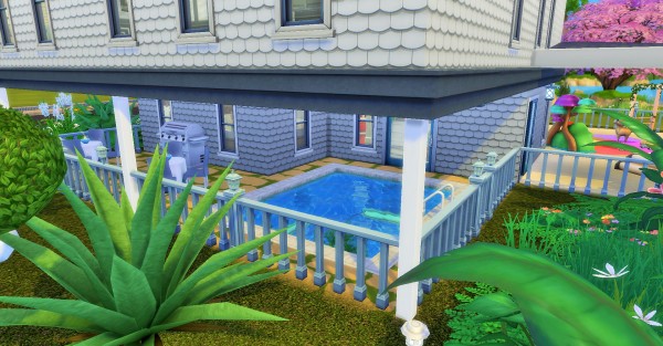  Mod The Sims: Two Story House for big family by heikeg