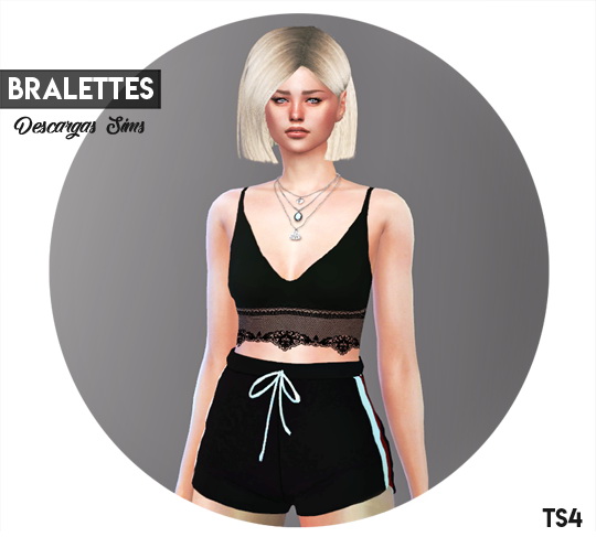  Descargas Sims: Bralettes
