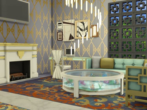  All4Sims: Luxery Home by Oldbox