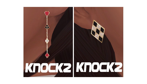  Knock Konck: Earrings 08 and 09