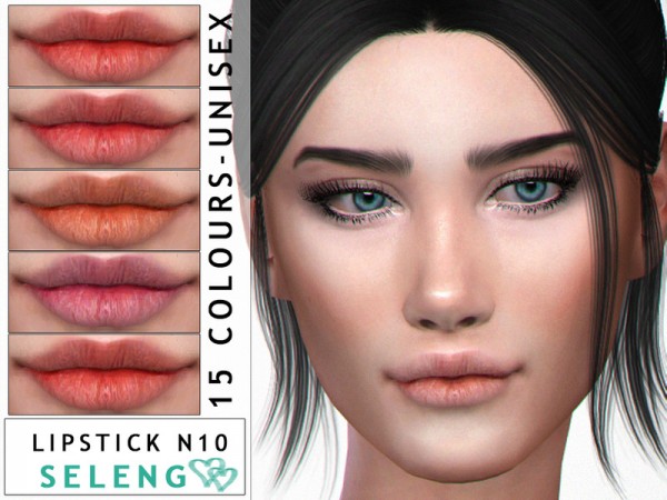  The Sims Resource: Lipstick N10 by Seleng